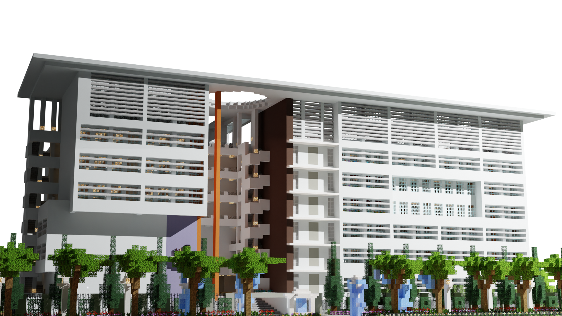 Minecraft education scene